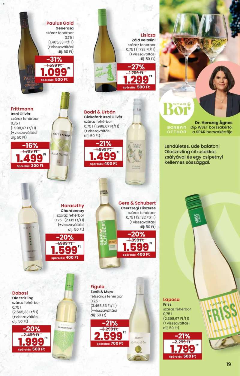 Interspar Interspar Ínyenc katalógus 19 oldal