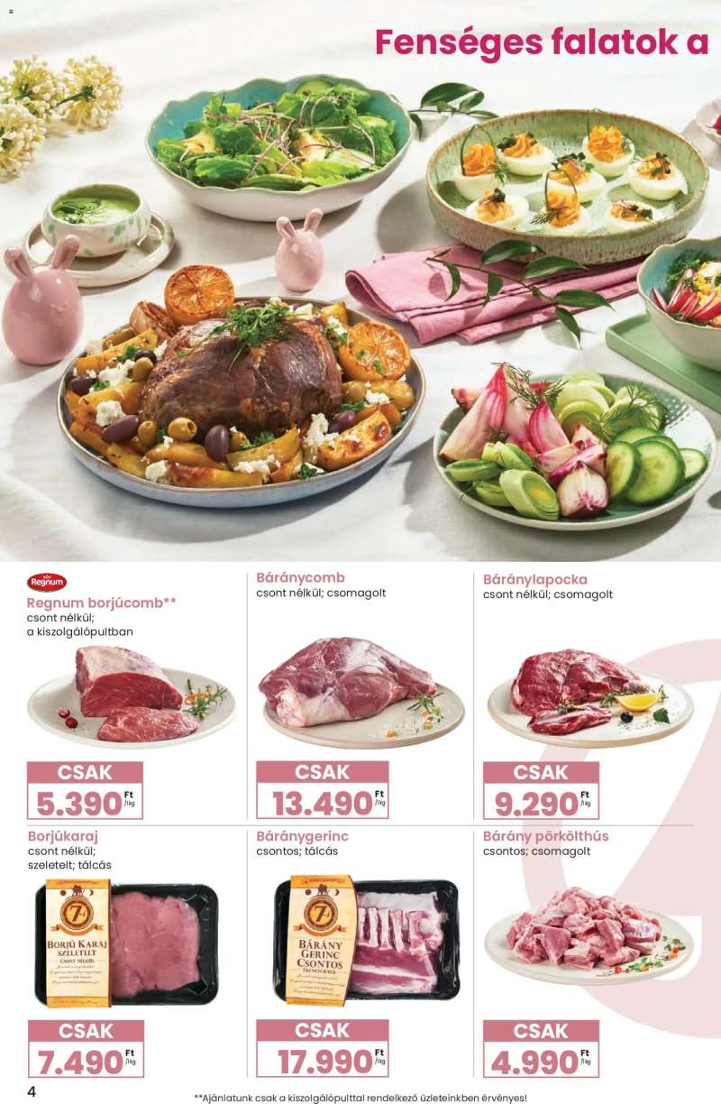 Interspar Interspar Ínyenc katalógus 4 oldal