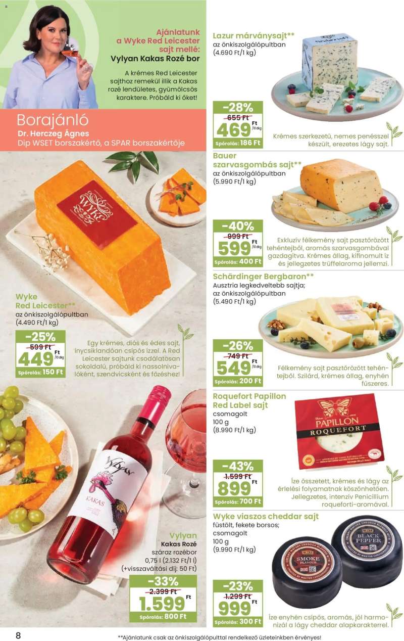 Interspar Interspar Ínyenc katalógus 8 oldal