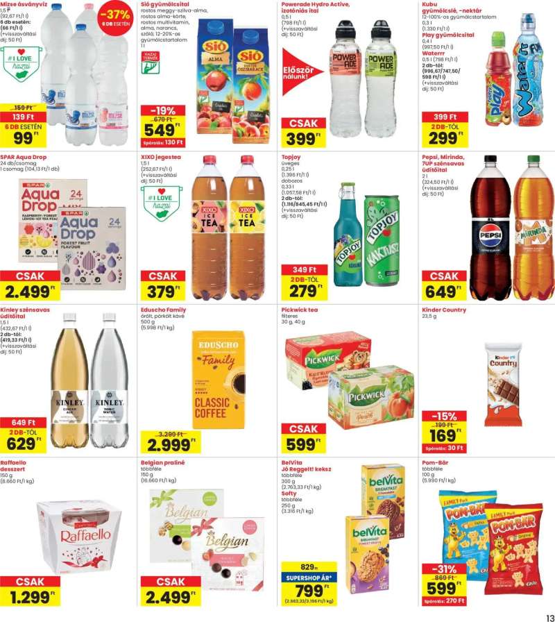 Interspar Interspar akciós újság 13 oldal