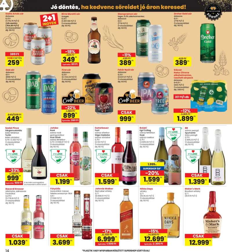 Interspar Interspar akciós újság 14 oldal