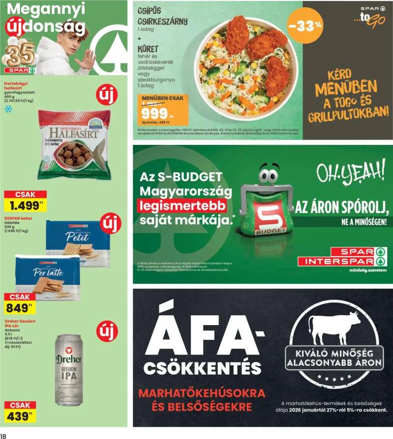 Interspar Interspar akciós újság 18 oldal