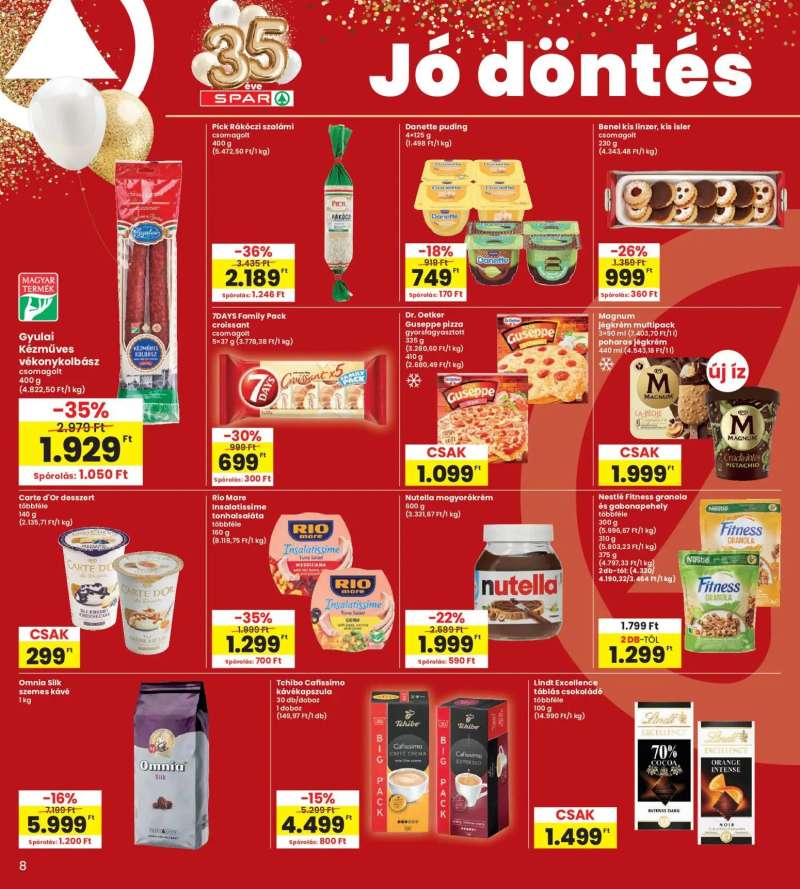 Interspar Interspar akciós újság 8 oldal