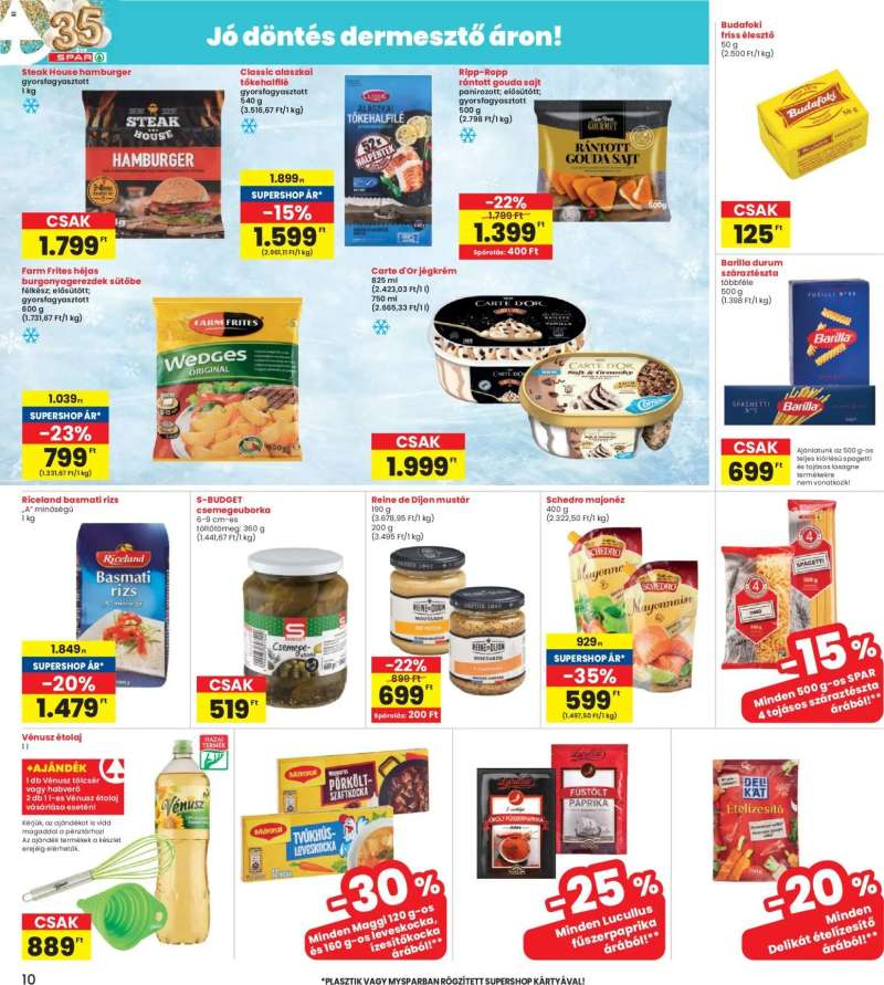 Interspar Interspar akciós újság 10 oldal