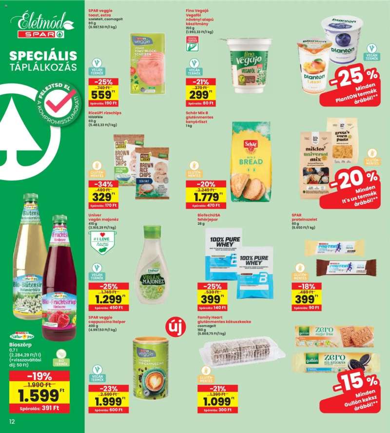 Interspar Interspar akciós újság 12 oldal