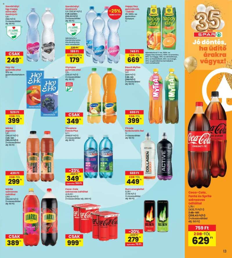 Interspar Interspar akciós újság 13 oldal