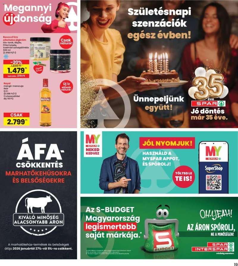 Interspar Interspar akciós újság 19 oldal