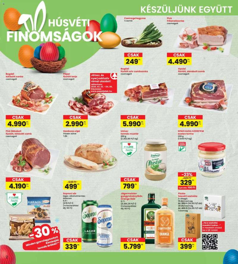 Interspar Interspar akciós újság 2 oldal