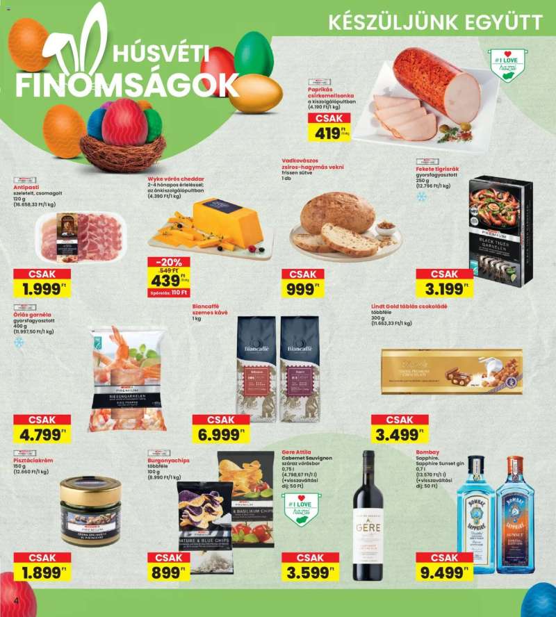 Interspar Interspar akciós újság 4 oldal