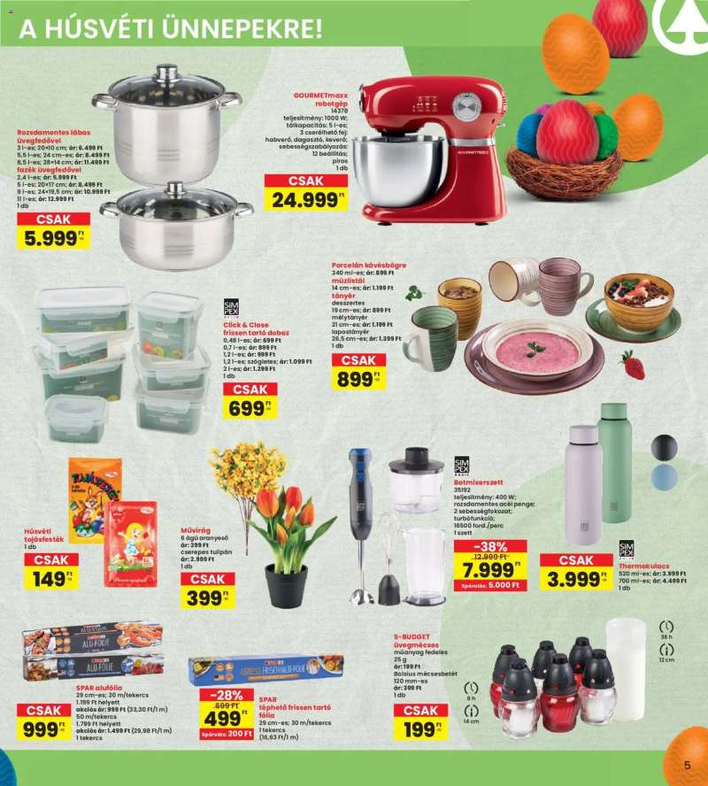Interspar Interspar akciós újság 5 oldal