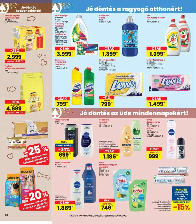 Interspar Interspar akciós újság 10 oldal