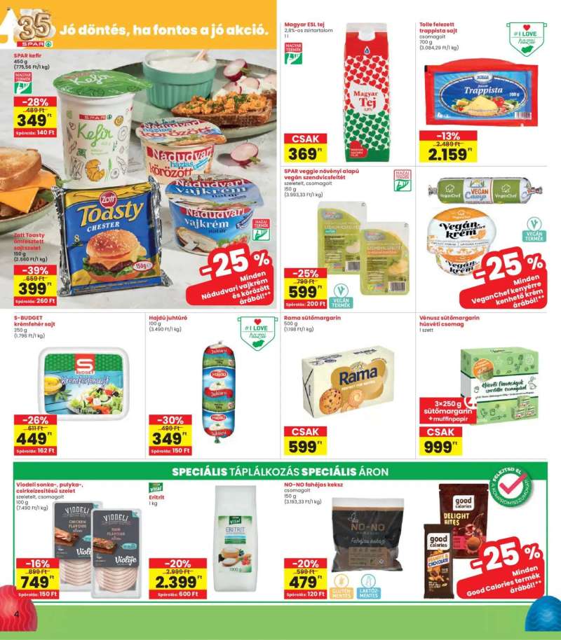 Interspar Interspar akciós újság 4 oldal