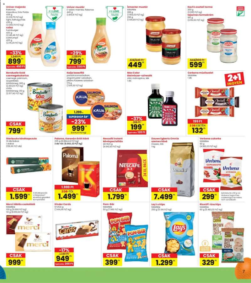 Interspar Interspar akciós újság 7 oldal