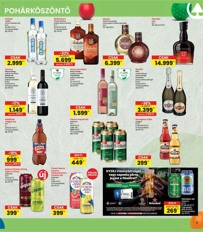 Interspar Interspar akciós újság 9 oldal