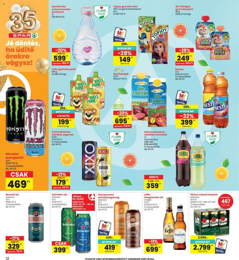 Interspar Interspar akciós újság 12 oldal