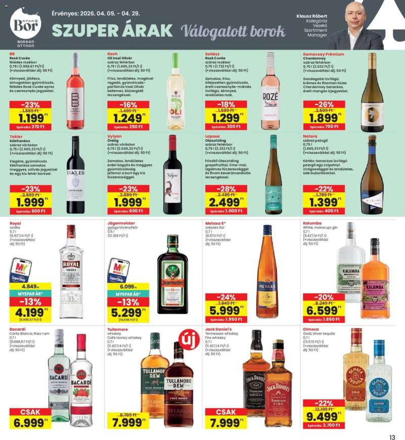 Interspar Interspar akciós újság 13 oldal