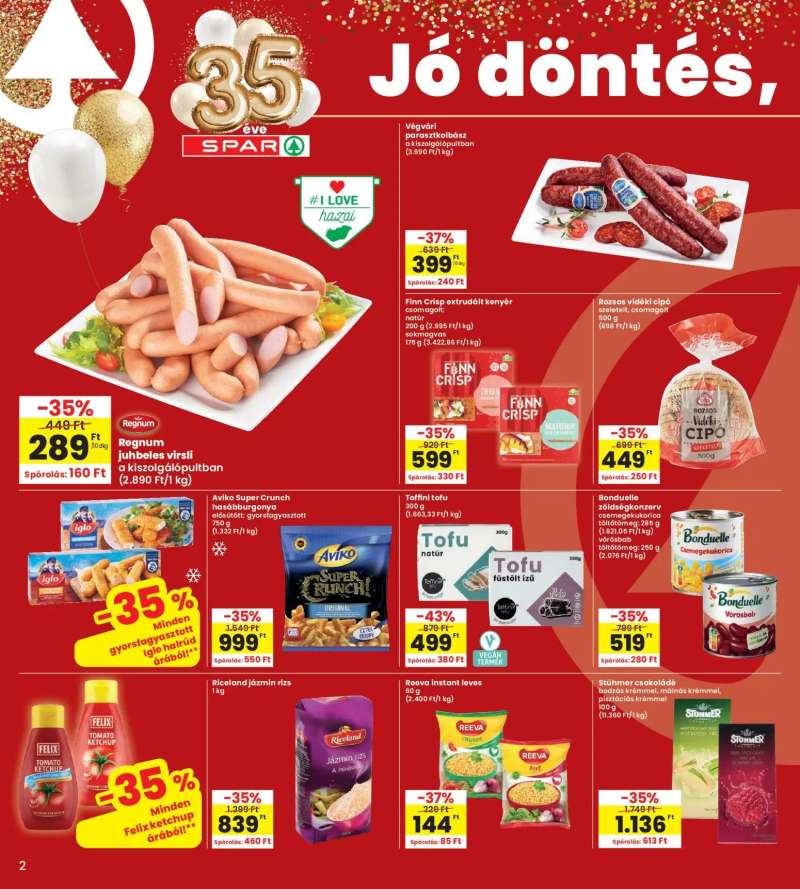 Interspar Interspar akciós újság 2 oldal