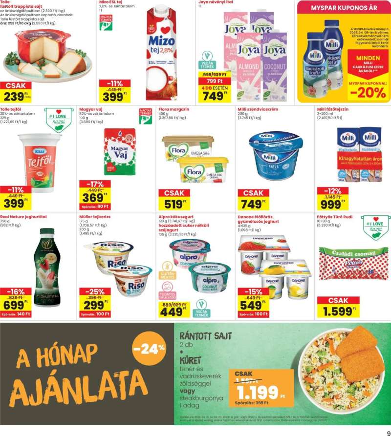 Interspar Interspar akciós újság 9 oldal