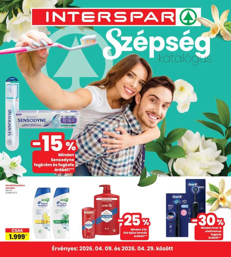 Interspar Interspar Szépség katalógus 1 oldal