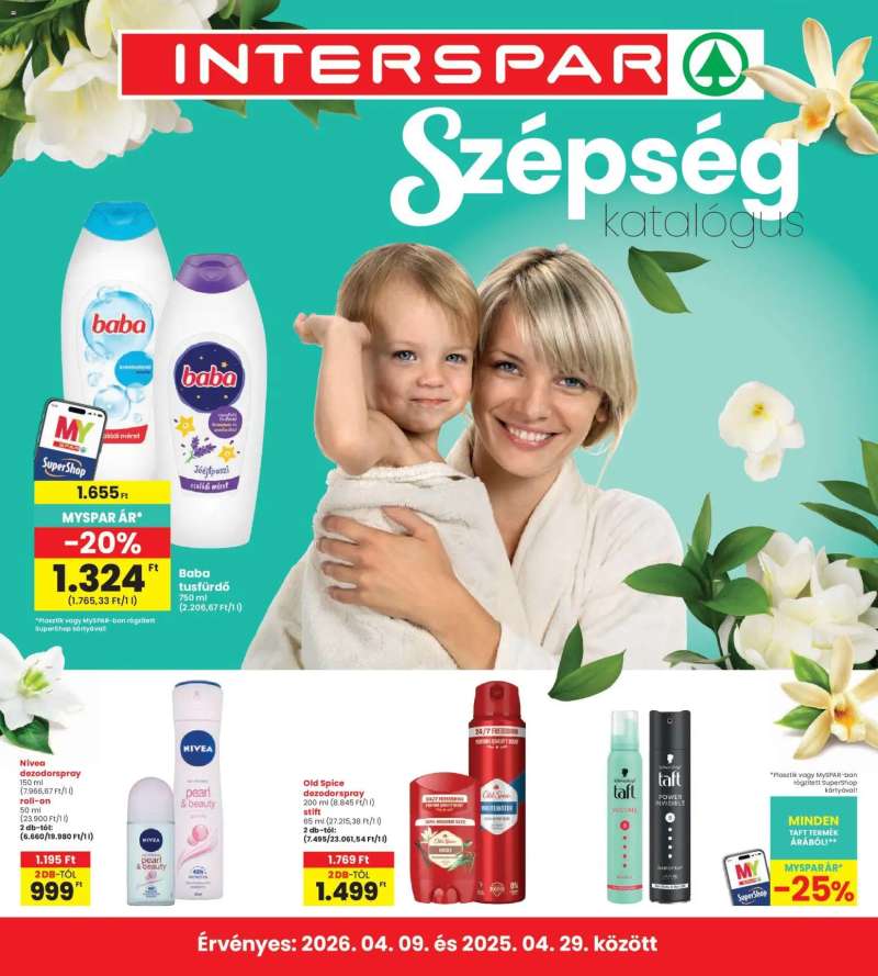 Interspar Interspar Szépség katalógus 2 1 oldal