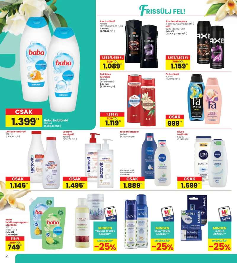 Interspar Interspar Szépség katalógus 2 2 oldal