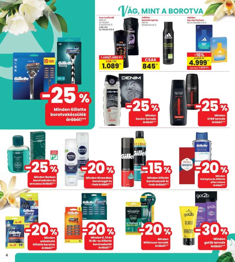 Interspar Interspar Szépség katalógus 4 oldal