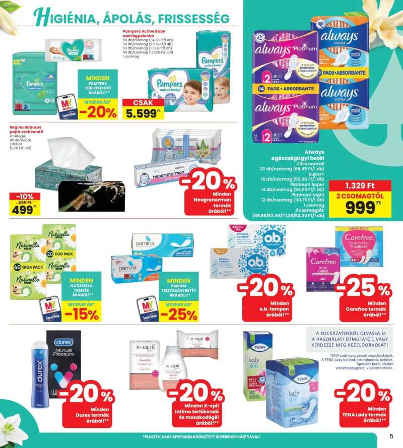 Interspar Interspar Szépség katalógus 5 oldal