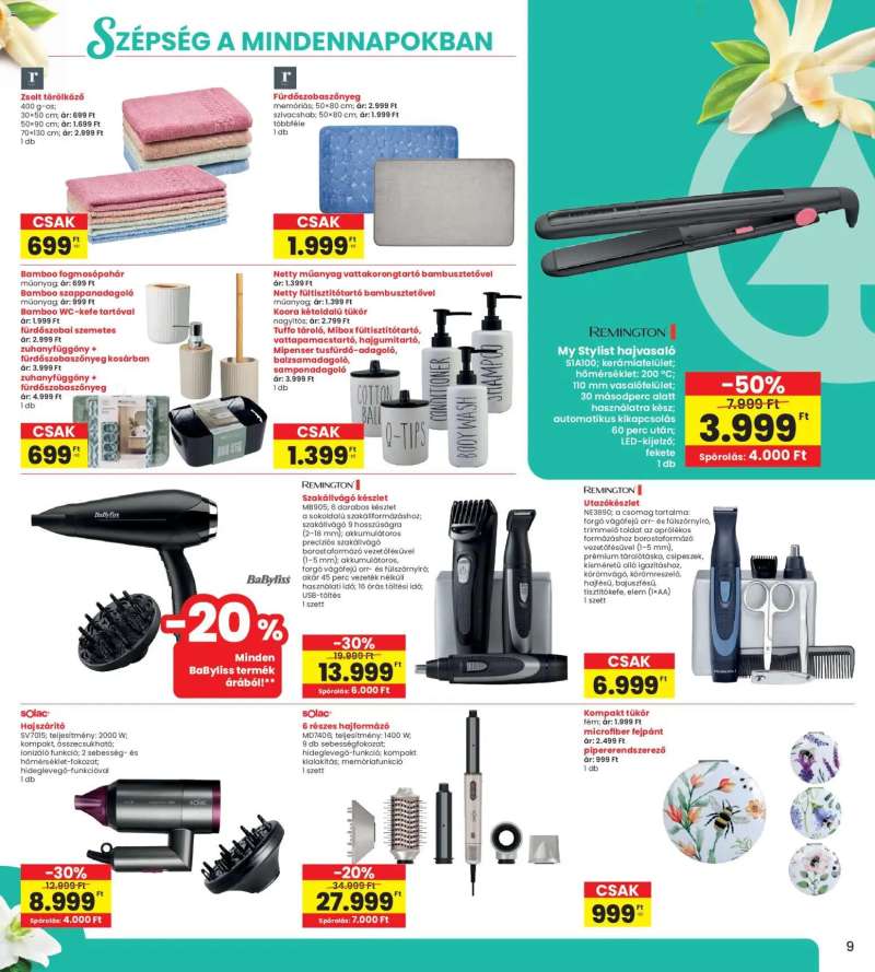 Interspar Interspar Szépség katalógus 9 oldal