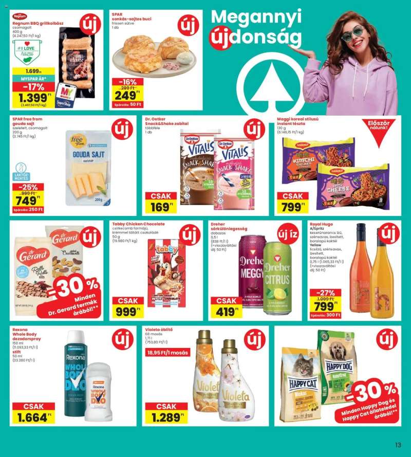 Interspar Interspar akciós újság 13 oldal