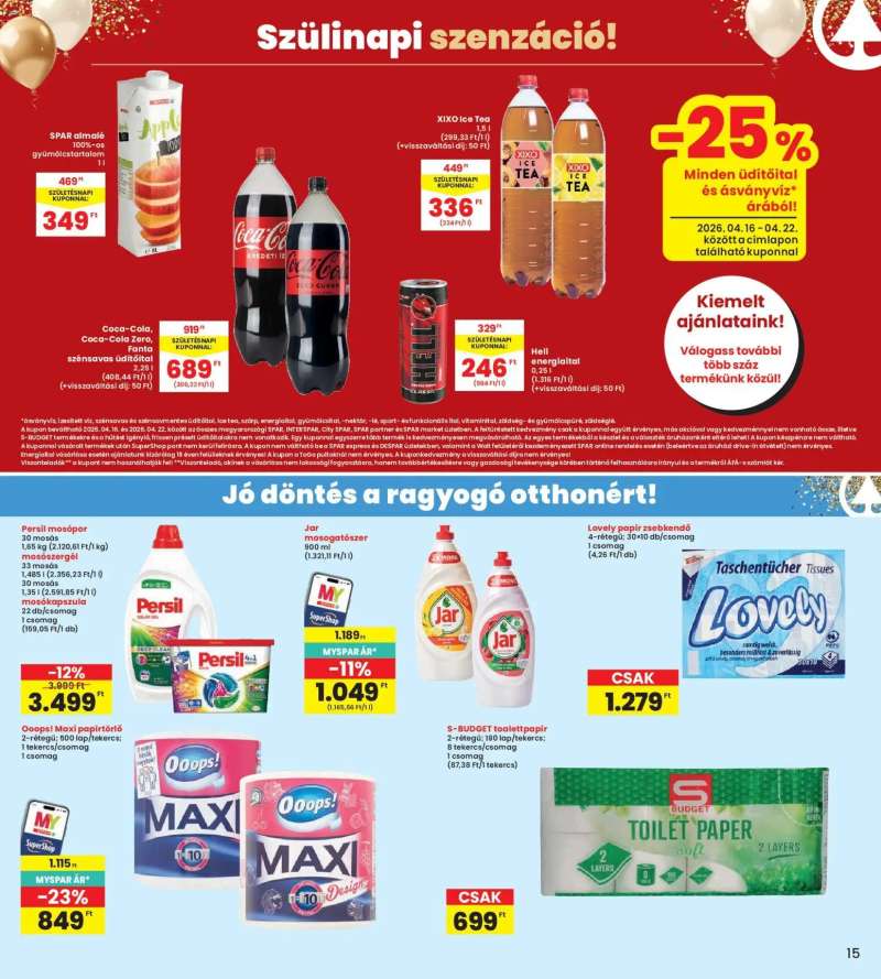 Interspar Interspar akciós újság 15 oldal