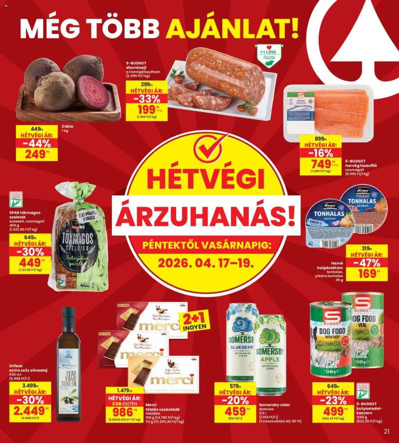 Interspar Interspar akciós újság 21 oldal