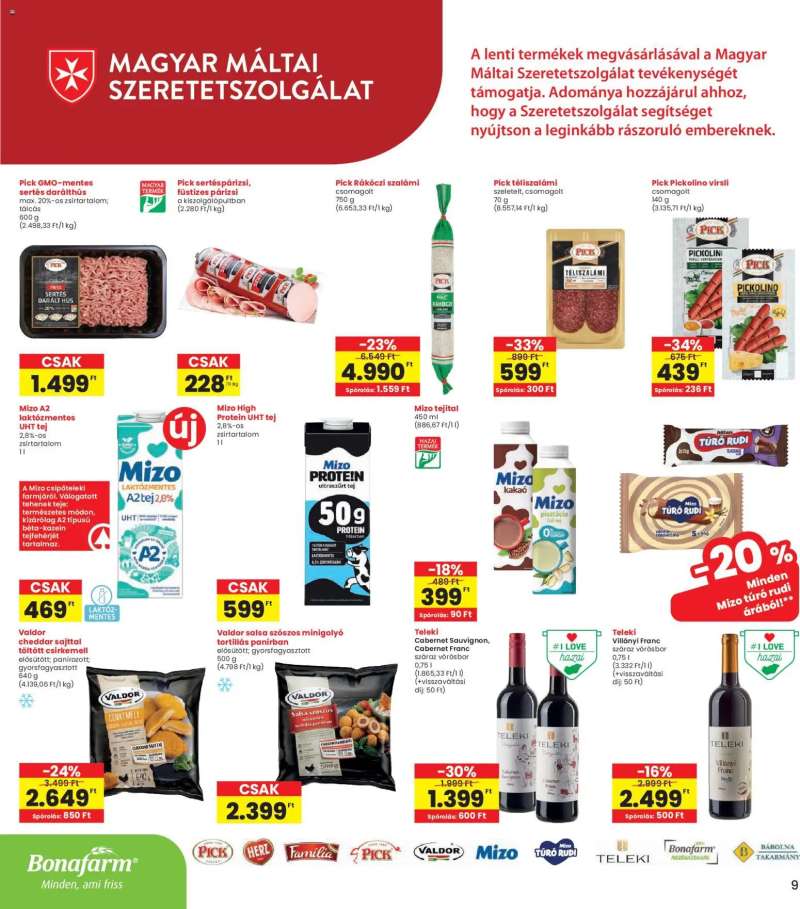 Interspar Interspar akciós újság 9 oldal