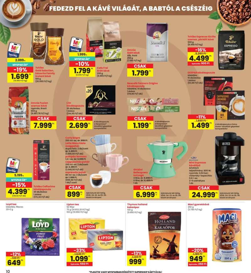 Interspar Interspar akciós újság 10 oldal