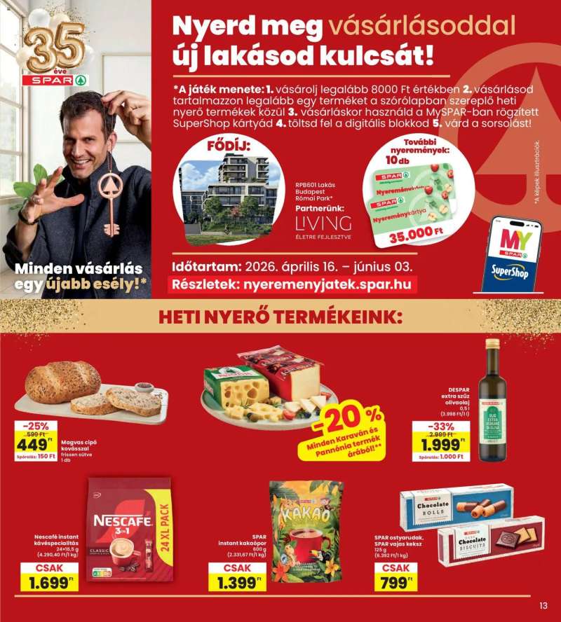 Interspar Interspar akciós újság 13 oldal