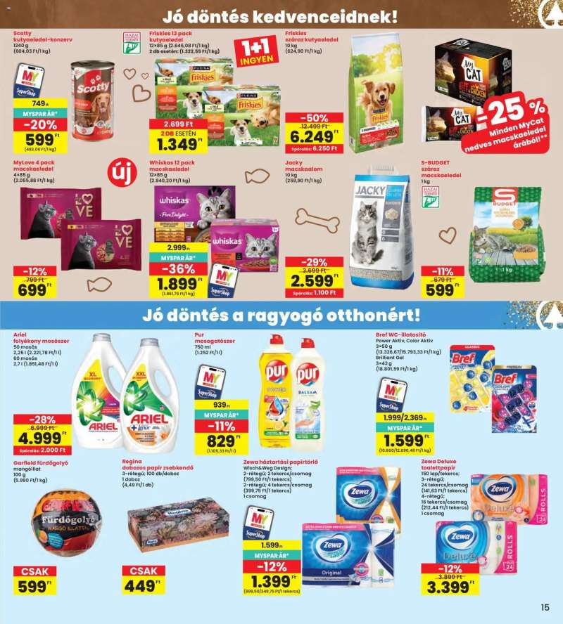 Interspar Interspar akciós újság 15 oldal