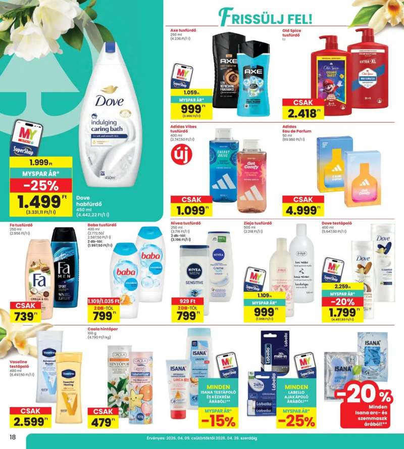 Interspar Interspar akciós újság 18 oldal