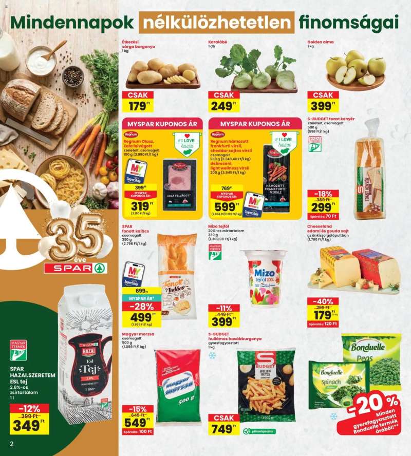 Interspar Interspar akciós újság 2 oldal