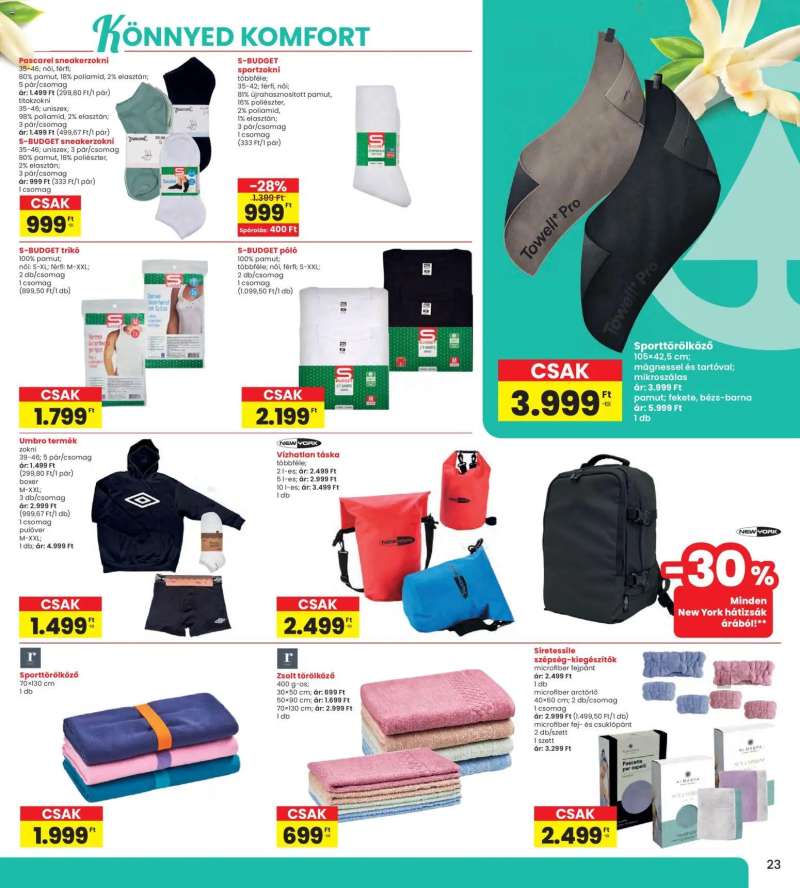 Interspar Interspar akciós újság 23 oldal