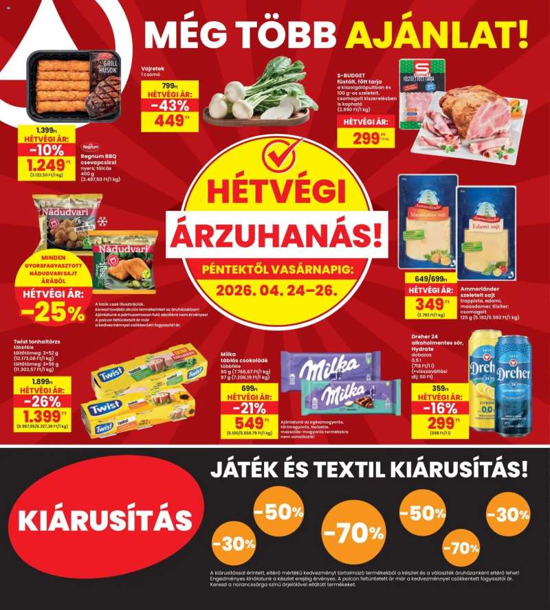 Interspar Interspar akciós újság 24 oldal
