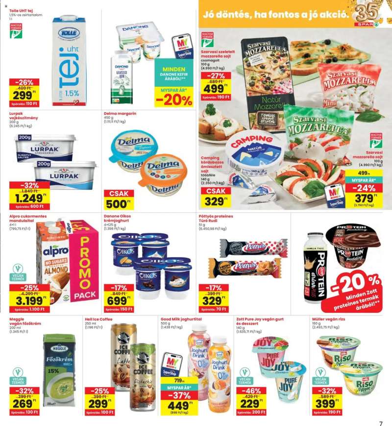 Interspar Interspar akciós újság 7 oldal