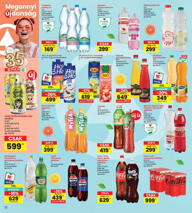 Interspar Interspar akciós újság 12 oldal