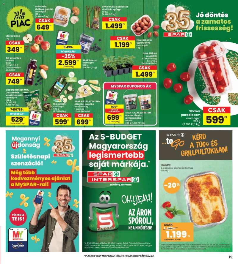 Interspar Interspar akciós újság 19 oldal