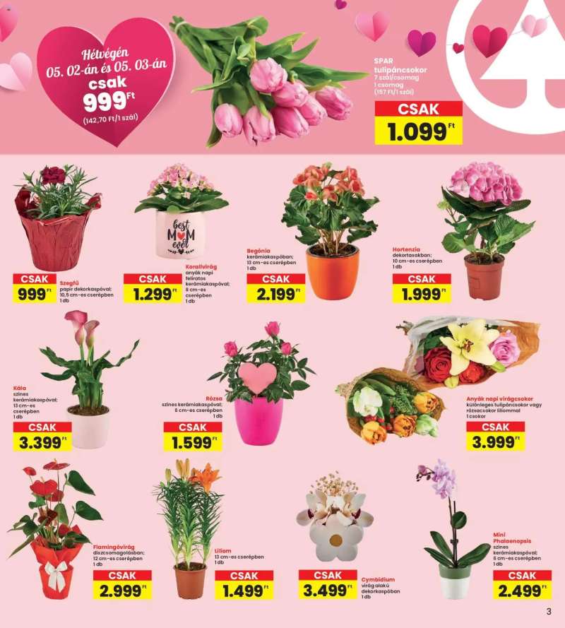 Interspar Interspar akciós újság 3 oldal