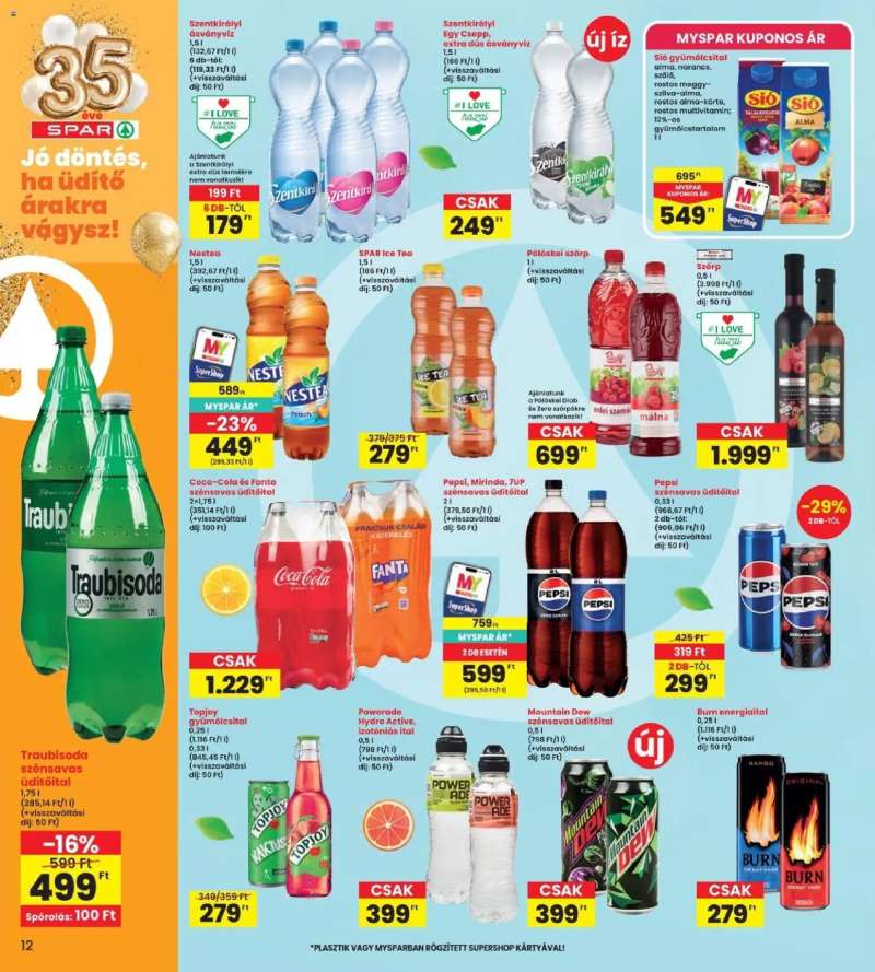 Interspar Interspar akciós újság 12 oldal