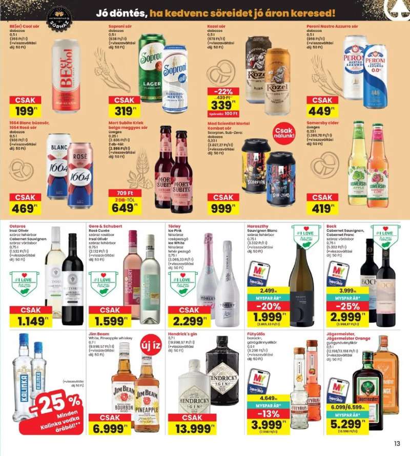 Interspar Interspar akciós újság 13 oldal