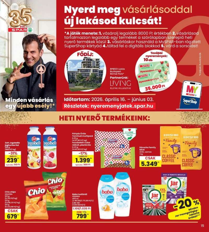 Interspar Interspar akciós újság 15 oldal
