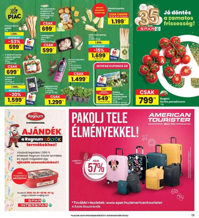 Interspar Interspar akciós újság 19 oldal