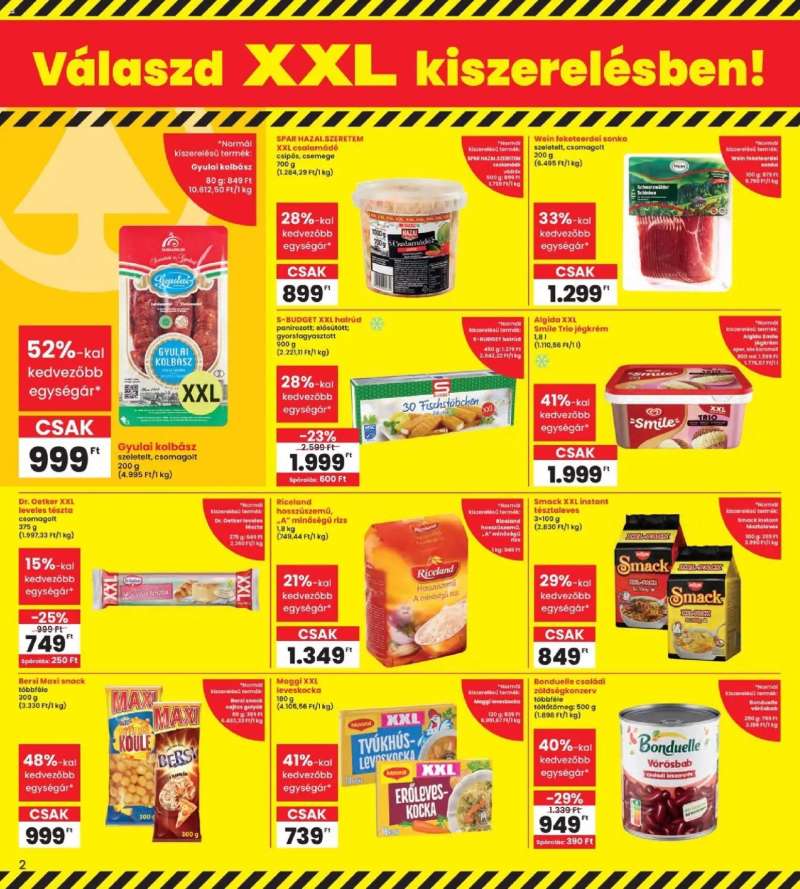 Interspar Interspar akciós újság 2 oldal