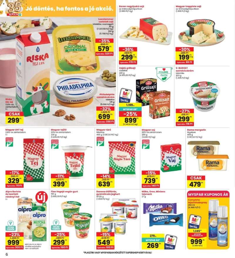 Interspar Interspar akciós újság 6 oldal