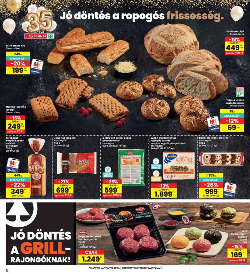Interspar Interspar akciós újság 8 oldal